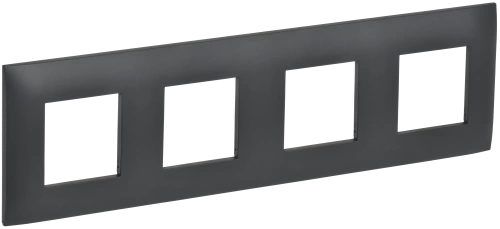 SKANDY Рамка 4-мест. SK-F04T титан IEK