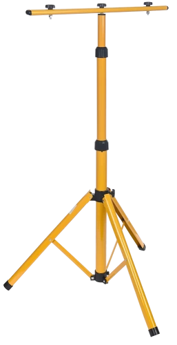 Штатив 68х68х160см для уст. двух прожекторов желтый IEK
