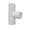 Тройник для аспирационной системы D25мм, АБС, цвет белый (1уп = 10шт) Экопласт