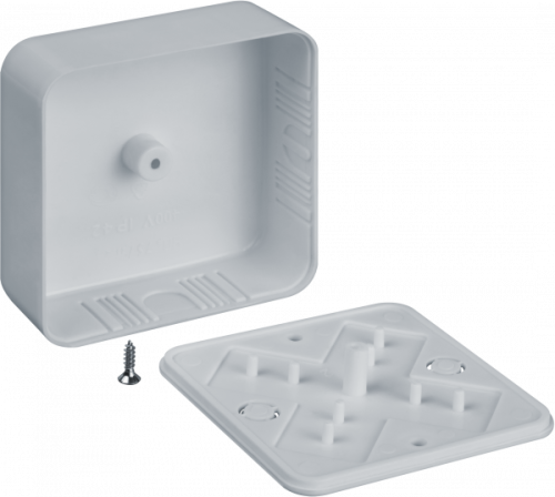 Коробка Navigator 93 411 NSS-DB-75-75-25-4-WH распаячная открытого монтажа