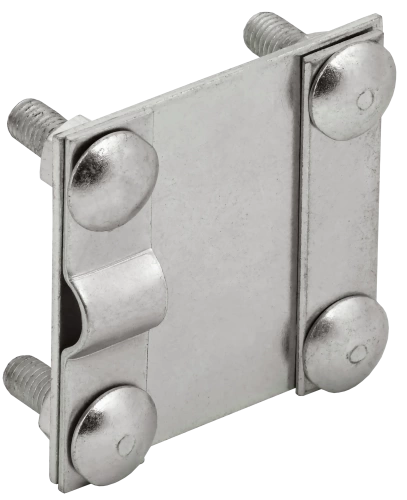 Заж. соед. контр. пр. 6-10мм-полоса 40мм нерж. сталь IEK Заж. соед. контр. пр. 6-10мм-полоса 40мм нерж. сталь IEK