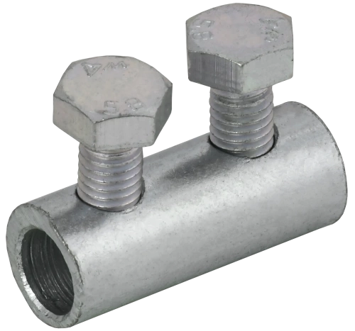 Заж. соед. прямой пр.-пр. 6-8мм оц. сталь IEK Заж. соед. прямой пр.-пр. 6-8мм оц. сталь IEK