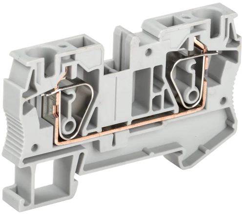 Клемма пружинная КПИ 2в-6 57А серый IEK Клемма пружинная КПИ 2в-6 57А серый IEK