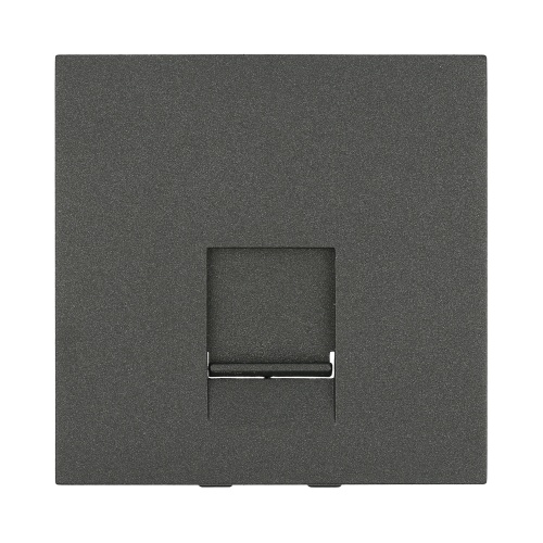 Накладка для розетки телефонной, компьютерной RJ,45х45мм (черный бархат) LK45 Накладка для розетки телефонной, компьютерной RJ,45х45мм (черный бархат) LK45