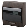 Корпус пластиковый ЩРН-П-08 ЭРА BOXF 08_O IP41 дуб