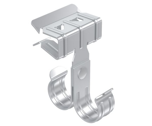 Зажим балочный 8-14 мм под трубу двойной 20 мм TDZ EKF Зажим балочный 8-14 мм под трубу двойной 20 мм TDZ EKF