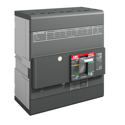 Выключатель автоматический XT3N 250 TMD 200-2000 4p F F InN=50% Выключатель автоматический XT3N 250 TMD 200-2000 4p F F InN=50%