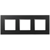 Рамка для розеток и выключателей ЭРА Elegance 14-5013-05 Classic, на 3 поста, антрацит
