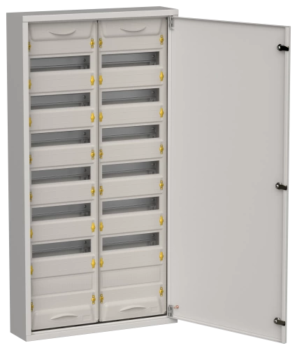 TITAN 5 Корпус мет. ЩРн-168 (2х84) 1085х570х140 IP31 сер IEK