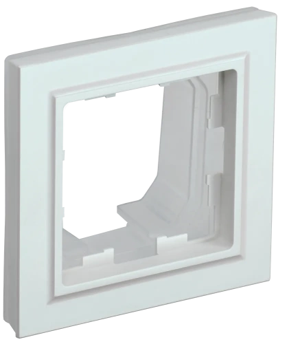 BRITE Рамка 1-мест. IP44 РУ-1-БрЖ-44 жемч. IEK