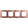 12-5004-14 Эл/ус ЭРА Рамка на 4 поста, Эра12, медь
