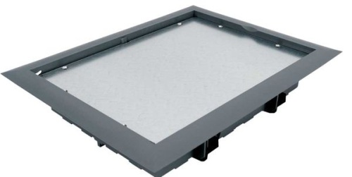 Лючок напольный C-Line глухой (без установки приборов) EKF Лючок напольный C-Line глухой (без установки приборов) EKF