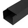 Кабель-канал черный 2-й замок в п/э 80х60 мм (8 м/уп) Промрукав