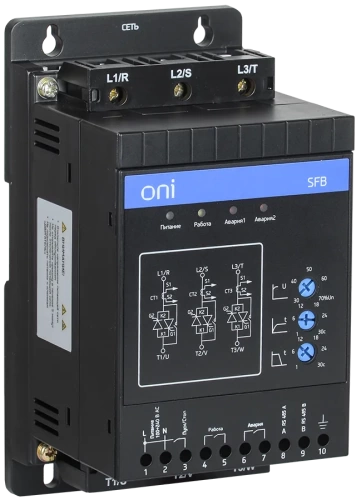 УПП SFB 3Ф 380В 2,2кВт 4,5A Uупр 24В Modbus с выкл. ONI