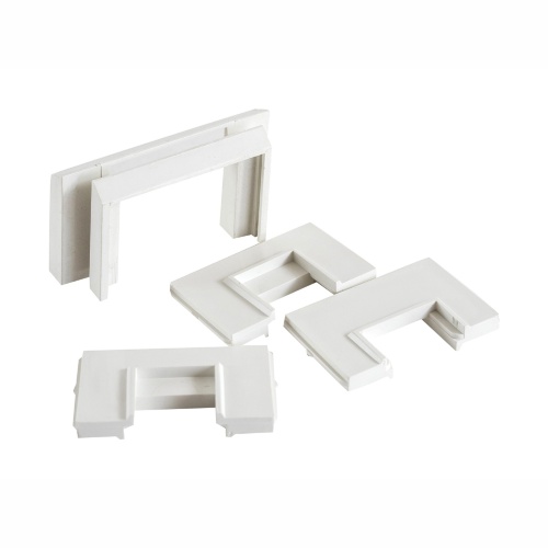 ASMP2 Адаптер для коробки SM60 к миниканалу 25/16-40/16мм (1уп = 3шт) Экопласт