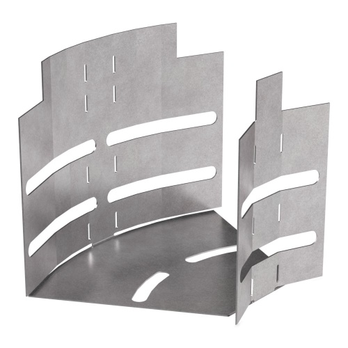 Угол горизонтальный изменяемый 0-45 градусов Стандарт 100х100 Промрукав