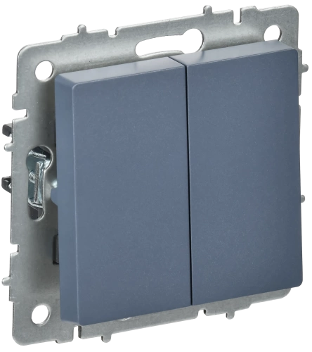 BRITE Выключ. 2-кл. перекр. 10А ВС10-2-3-БрМ мар. IEK BRITE Выключ. 2-кл. перекр. 10А ВС10-2-3-БрМ мар. IEK