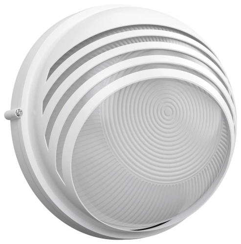 Светильник НПП1107 белый/круг ресничка 100Вт IP54  ИЭК