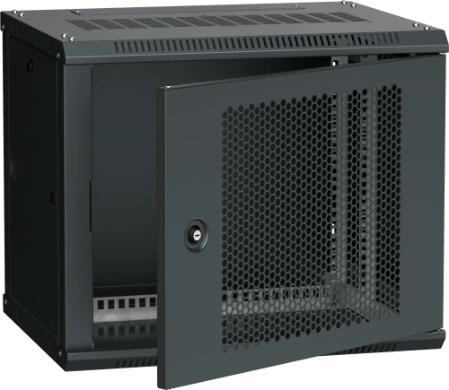 ITK Шкаф LINEA W 6U 600x450 мм дверь перфорированная, RAL9005 ITK Шкаф LINEA W 6U 600x450 мм дверь перфорированная, RAL9005