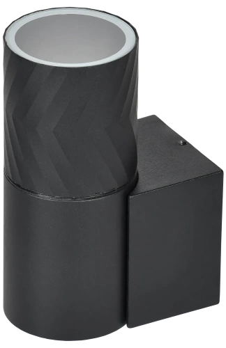 Светильник уличный 5107 настенный GU10 IP65 черный IEK