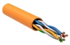ITK Витая пара U/UTP 5E 4х2х24AWG LSZH оранжевый (305м) РФ/Т