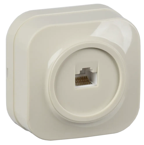 РТ20-ХК Розет. 1-ая телеф. о/у GLORY крем. IEK РТ20-ХК Розет. 1-ая телеф. о/у GLORY крем. IEK