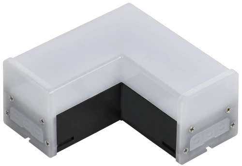 Светильник LED L-образн. 1010 8Вт 4000К 117х117мм чер. IEK