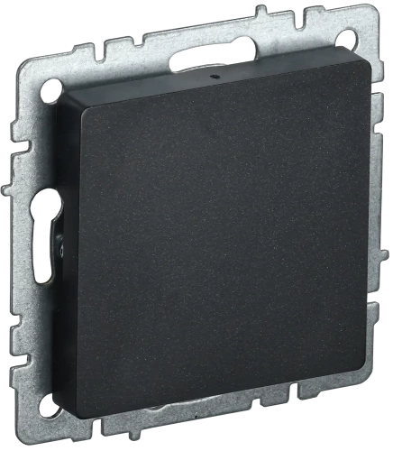 BRITE Заглушка c суппортом МЗ10-БрЧ черн. IEK