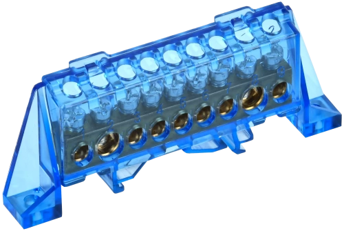 TEKFOR Шина N "ноль" в комб. изол. "Стойка" 8х12-9-С IEK