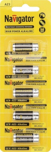 Элемент питания Navigator 61 464 NBT-NE-A23-BP5