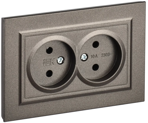 BRITE Роз. 2-я без з/к/ш 10А в сб. РС12-2-БрТБ бр. IEK