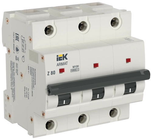 ARMAT Авт. выкл. M10H 3P Z 80А IEK