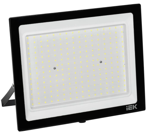 Прожектор светодиодный СДО 06-200 черный IP65 6500 K IEK