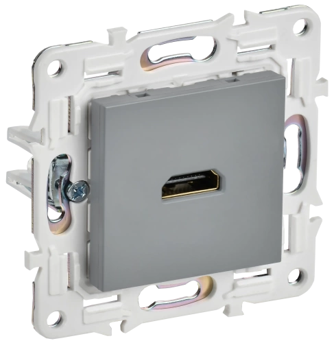 SKANDY Роз. HDMI SK-H01Gr сер. IEK