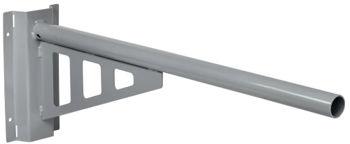 Кронштейн КР-6 D=48 L=1000 на опору 2 хомута серый IEK