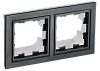 BRITE Рамка 2-мест. IP44 РУ-2-БрЧ-44 черн. IEK
