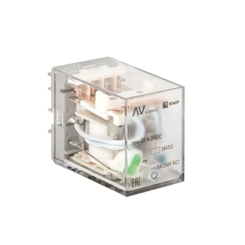 Реле промежуточное RPA 22/4 5A 24В DC EKF AVERES Реле промежуточное RPA 22/4 5A 24В DC EKF AVERES