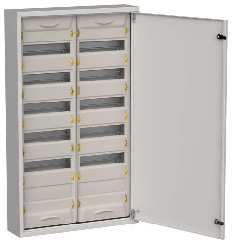 TITAN 5 Корпус мет. ЩРн-144 (2х72) 960х570х140 IP31 сер IEK