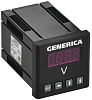 Вольтметр цифр. щит. 1-ф. 48х48 LED GENERICA