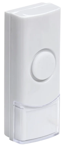 Кнопка для звонка беспроводного КЗБ2 IP44 белая IEK