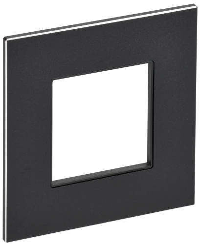 SKANDY Рамка 1-мест. SK-F31Bl металл черн. IEK