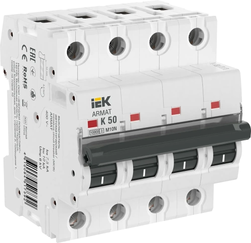 ARMAT Авт. выкл. M10N 4P K 50А IEK