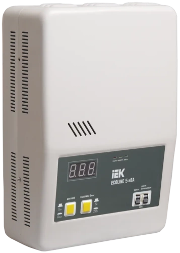 Стабилизатор напряжения настенный серии Ecoline 5 кВА IEK