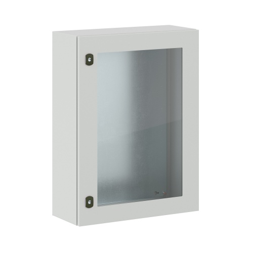 Корпус навесной уличный ST Outdoor с М/П с прозрачной дверью ВxШxГ 800x600x250 мм, IP66