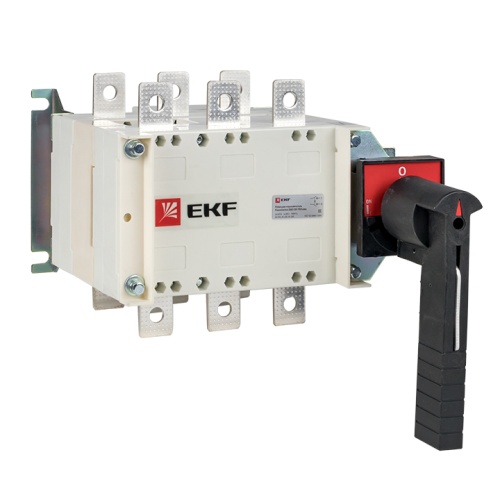 Рубильник-переключатель 250A 3P c рукояткой управления для прямой установки PowerSwitch EKF Рубильник-переключатель 250A 3P c рукояткой управления для прямой установки PowerSwitch EKF