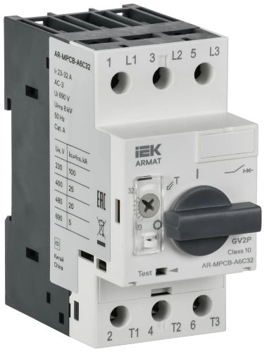 ARMAT Авт. выкл. защиты двигателя A6 GV2P 23-32А IEK