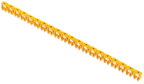 Маркер откр. тип KE 4-6мм2 символ "Зазем." (200шт) IEK