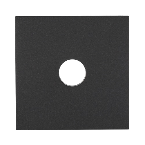 Накладка розетки TV(черный бархат) LK80