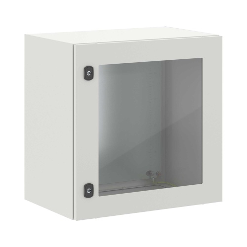 Корпус навесной STE с М/П с прозрачной дверью ВхШхГ 600x600x400 мм