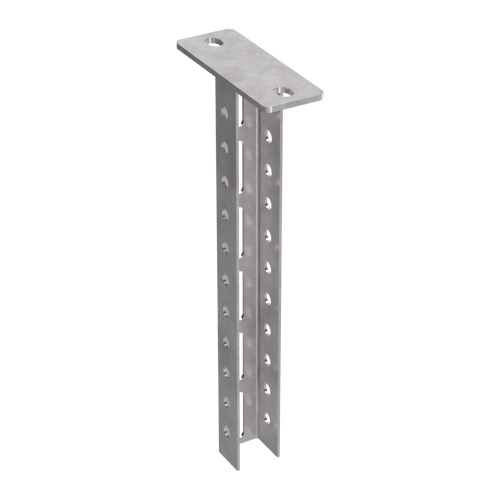 Стойка потолочная для средних нагрузок 35х30х400 пятка 120х44 Промрукав